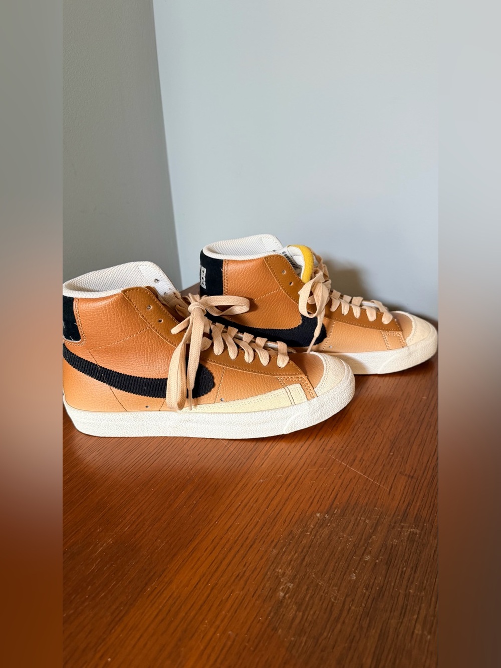 Nike Blazer Mid 77 SE Mushroom Tan Black Corduroy - Women’s BRAND NEW NO BOX